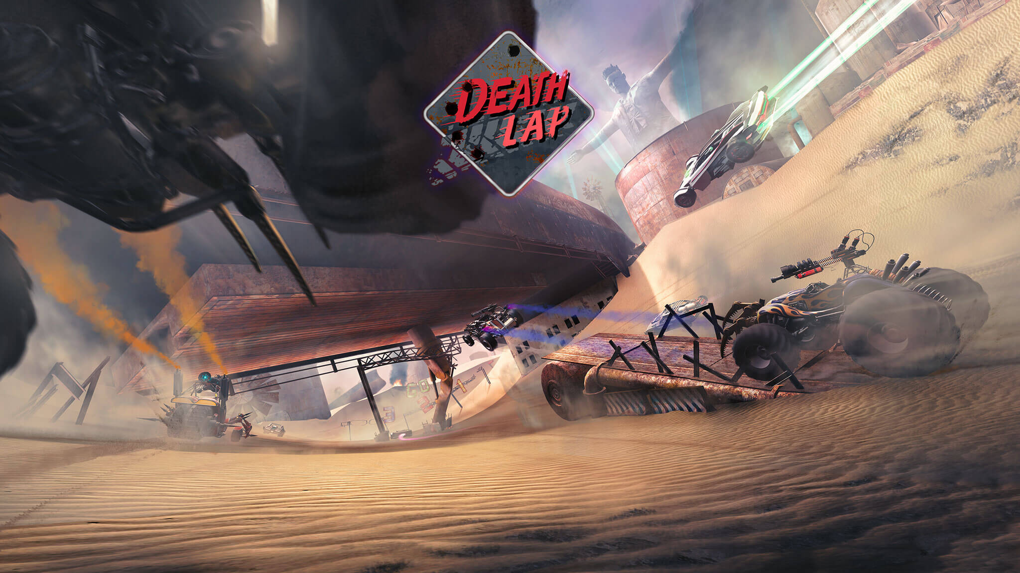 Death Lap | VR Car Combat Racing Game | Oculus Quest | OZWE Games
